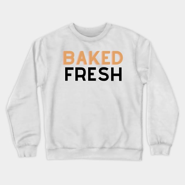 Baked Fresh: Whimsical Kitchen Delights Crewneck Sweatshirt by We Connect Store